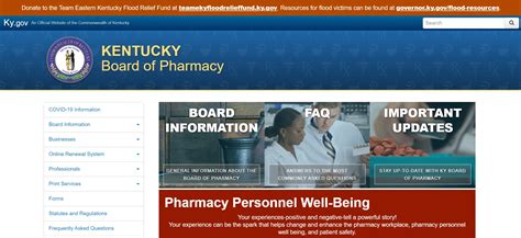 gov | www. . Kentucky board of pharmacy disciplinary actions